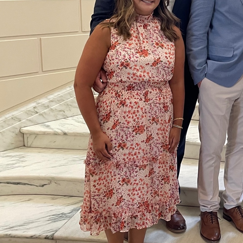 1.STATE Floral Dress